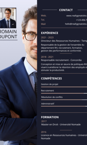 Calmy – CV Resume
