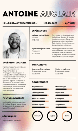 Brown Hill – CV Resume M